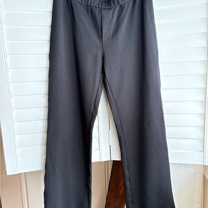 Pull-on dress pants, black, medium
